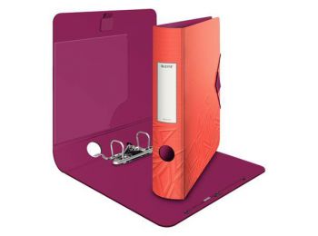 Iratrendező, 65 mm, A4, PP, LEITZ Active Urban Chic, piros 