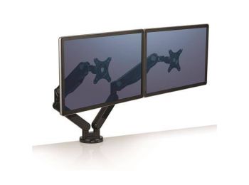 Monitortartó kar, két monitorhoz, FELLOWES Platinum Series