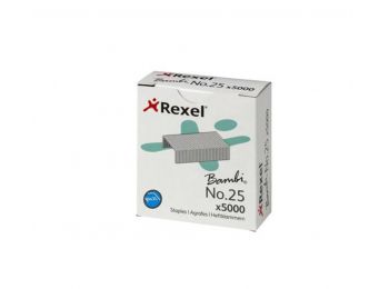 Tűzőkapocs, No. 25, REXEL (IGTR05025)