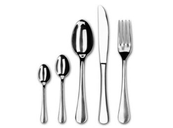 Evőeszköz szett, rozsdamentes acél, 24 db-os szett, Paler