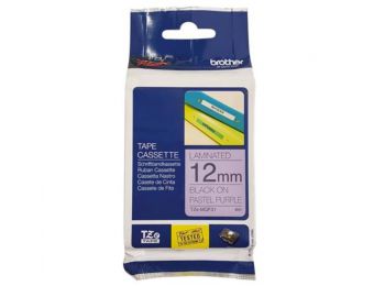 Feliratozógép szalag, 12 mm x 4 m, BROTHER, TZe-MQF31, pas