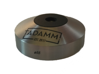Vastag kávétömörítő talp lapos 55 mm
