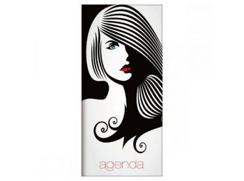 Zsebnaptár, fekvő elrendezésű, DAYLINER, Colors, fashion