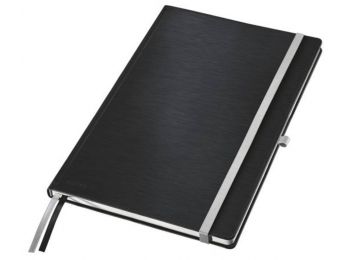 Jegyzetfüzet, A4, kockás,  80 lap, keményfedeles, LEITZ S