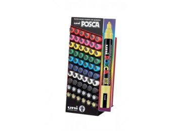 Dekormarker display, 60 db-os, UNI Posca (TUDP6)
