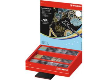 Rostirón display, 1,4 mm, STABILO Pen 68 metallic 60 db (TS