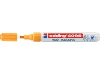 Krétamarker, 2-3 mm, vágott, EDDING 4095, neon narancssár