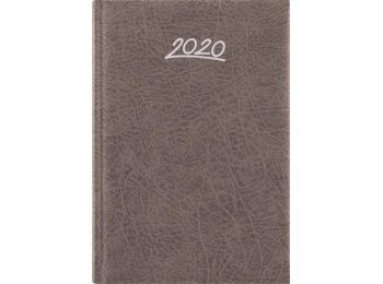 Naptár, tervező, B5, heti, DAYLINER, Rebel, szürke (NRB5S