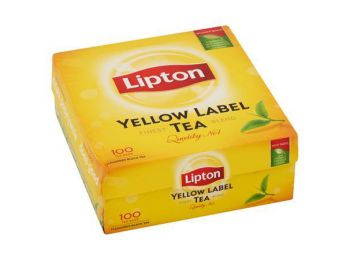 Fekete tea, 100x1,5 g, LIPTON Yellow Label (KHK637)