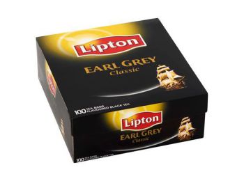 Fekete tea, 100x1,5 g, LIPTON Earl Grey (KHK636)