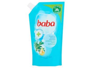 Folyékony szappan utántöltő, 0,5 l, BABA, teafaolajjal (