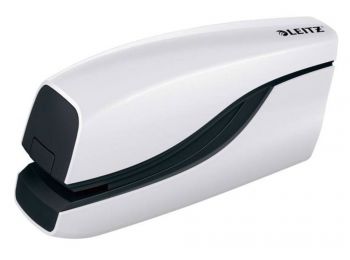 Tűzőgép, elektromos, No.10, 10 lap, LEITZ Nexxt Wow, feh�