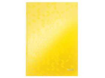 Beíró, A4, kockás, 80 lap, keményfedeles, LEITZ Wow, sá