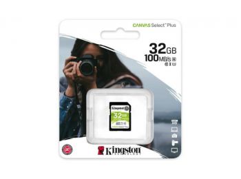 Memóriakártya, SDHC, 32GB, CL10/UHS-I/U1/V10, KINGSTON Can
