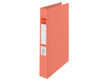 Gyűrűs könyv, 2 gyűrű, 42 mm, A4, PP, ESSELTE Colour`Ice, barack (E626496)
