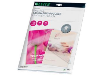 Meleglamináló-fólia, 125 mikron, A4, fényes, UDT technol