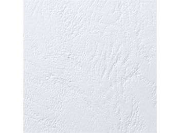 Hátlap, A4, 250 g, bőr mintázat, GBC LeatherGrain, fehér