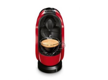 Kávéfőzőgép, kapszulás, TCHIBO Cafissimo Pure, piros (