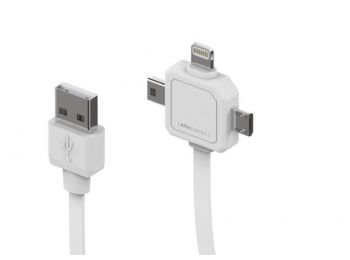 USB kábel, univerzális, ALLOCACOC Power USBcable (KAU9002)
