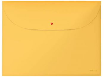 Irattartó tasak, 2 zsebes, A4, PP, pantentos, LEITZ Cosy, m