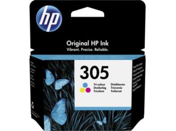 3YM60AE Tintapatron Deskjet 2320,2710, 4120 nyomtatókhoz, HP 305, színes, 100 oldal (TJH3YM60A)