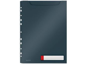 Genotherm, lefűzhető, A4 maxi, LEITZ Cosy Privacy, bársonyszürke (E46680089)
