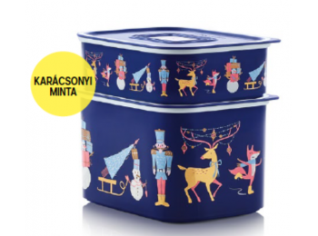 Karácsonyi Mindennapi Szögletes kis szett Tupperware