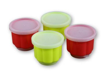 Puding forma műanyag 4 db