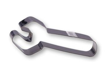 Fém Kitchen Craft villáskulcs alakú sütikiszúró