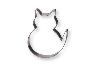 Ülő macska süti kiszúró