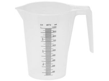 1 l-es LAUTERJUNG műanyag mérőkancsó kis fokozatú ml be