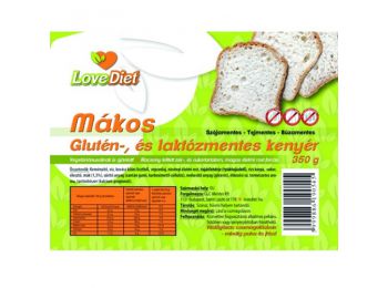 Love diet mákos friss kenyér 350g