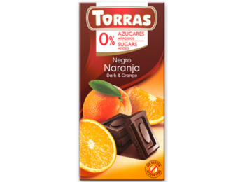 Torras narancsos hozzáadott cukormentes étcsokoládé (glu