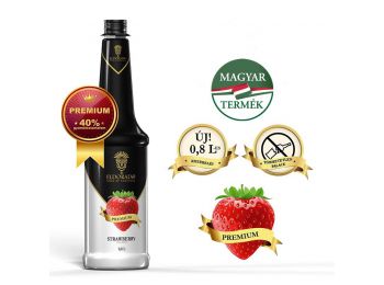 Eldorado Eper plusz szirup 60% gyümölcs tartalommal 0,8 L