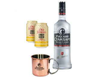 Russian Mule vodka csomag Home Kit 0,7 Vodkával