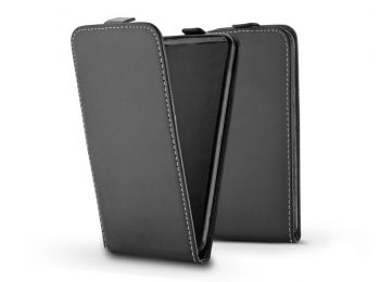 Slim Flexi Flip bőrtok - Huawei P Smart Z - fekete