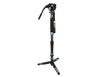 SIRUI P-204 SR monopod VA-5 video fejjel