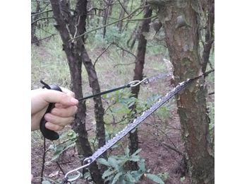 Kézi láncfűrész - kisebb ágak vágására