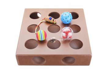 Játékdoboz cicáknak