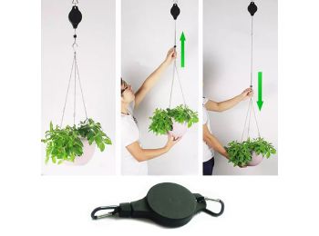 Függő növényekhez 1 pár emelő csiga