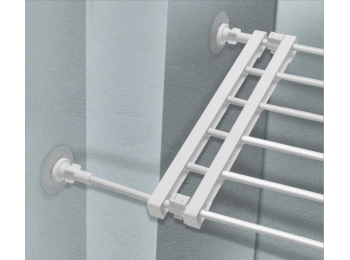 Állítható méretű szekrény polc