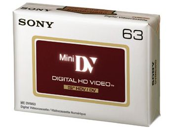 Sony DVM-63HDV Digital HD kazetta