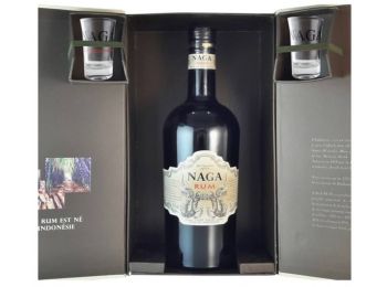Naga Rum Double Cask Aged 0,7 40% dd. + 2 pohár