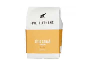 Five Elephant - Brazília Sitio Canaa Sumatra Espresso 250 gr szemeskávé eszpresszókávénak