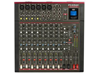 Phonic Celeus600 Keverőpult USB/MP3/BlueToot/Digit.effekt