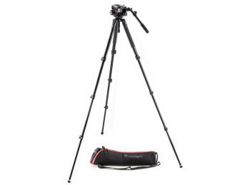 Manfrotto MVK504AQ magas kameraállvány szett hordtáskáva