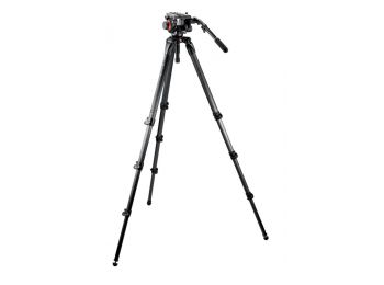 Manfrotto 504HD, 536K kameraállvány szett hordtáskával