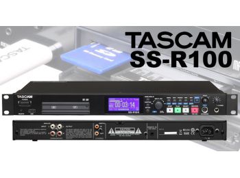 Tascam SS-R100 USB/CF/SD-kártyás rögzítő