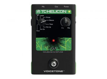 TC Helicon VoiceTone D1 szólam vastagító pedál