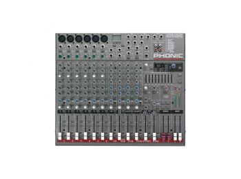 Phonic AM642DP 6 mono/4 stereo csatorna/2 sub/effekt/USB lej